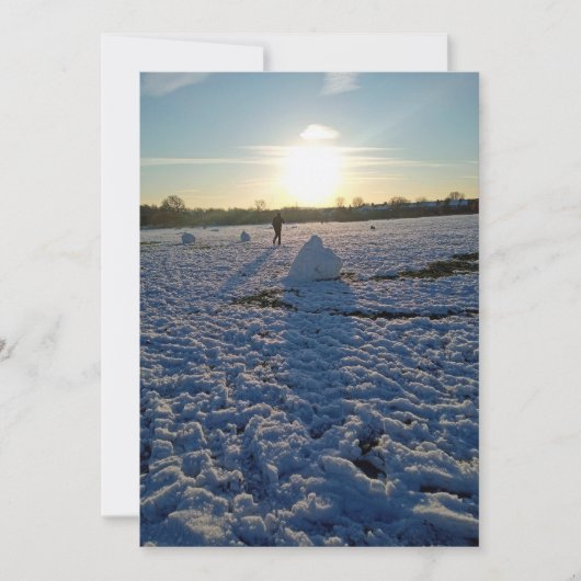 ホリデーメッセージカード シーズンカード (正面)