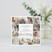 ホリデーメモリーズ12写真テンプレートクリスマス シーズンカード (スタンド正面)