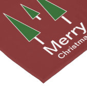 ホリデーメリークリスマステーブルランナー ショートテーブルランナー (コーナー)