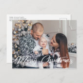 ホリデーメリークリスマス脚本写真はがき ポストカード (正面/裏面)