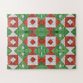 ホリデーモザイク16x20ビッグピースパズル ジグソーパズル (横)