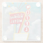 ホリデーモーテルサイン ガラスコースター (裏面)