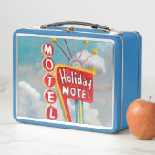 ホリデーモーテルサイン メタルランチボックス (インサイチュ)