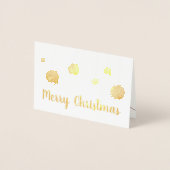 ホリデーヤーンボールクラフツ 箔カード (正面)