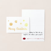 ホリデーヤーンボールクラフツ 箔カード (ディスプレー)