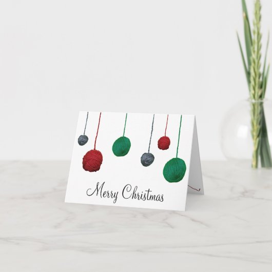 ホリデーヤーンボール・クラフツ シーズンカード (正面)