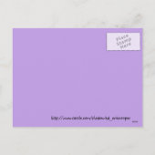 ホリデーユニコーンオウル＆フオックス ポストカード (裏面)