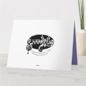 ホリデーユニコーンフクロウとキツネ カード (裏面)