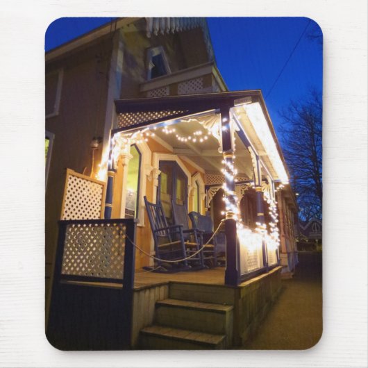 ホリデーライトアンドロッカーズ – マーサズヴィネヤード マウスパッド (正面)