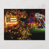 ホリデーライトショアエーカーズ州パーク，オレゴン シーズンポストカード (正面)
