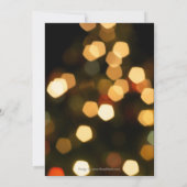 ホリデーライトパーティー招待状 招待状 (裏面)