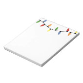 ホリデーライトメモ帳 ノートパッド (回転)