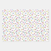 ホリデーライトラッピング紙シート ラッピングペーパーシート (正面3)