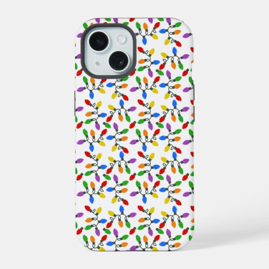 ホリデーライト iPhone 15ケース (裏面)