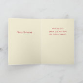 ホリデーライムクリスマスカード シーズンカード (内部)