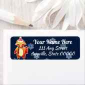 ホリデーラクーン ラベル (インサイチュ)