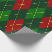 ホリデーラッアーガイルピング紙 ラッピングペーパー (角)