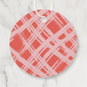 ホリデーラッピングおもしろいタイポグラフィこの季節 フェイバータグ (裏面)