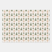 ホリデーラッピング紙シート ラッピングペーパーシート (正面3)