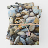 ホリデーラッピング紙ストーンロック ラッピングペーパーシート (インサイチュ)