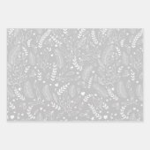 ホリデーラッピング紙セット3枚 ラッピングペーパーシート (正面)