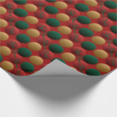 ホリデーラッピング紙パーソナライズされたラッピング紙 ラッピングペーパー (角)