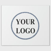 ホリデーラッピング紙追加ロゴクラシックタータンチェック ラッピングペーパー (フラット)