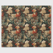 ホリデーラッピング紙 ラッピングペーパー (フラット)