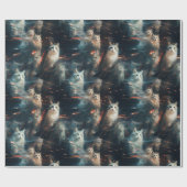 ホリデーラッピング紙 ラッピングペーパー (フラット)