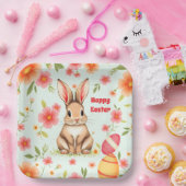 ホリデーラビットイースターコレクシモダンョン ペーパープレート (パーティー)