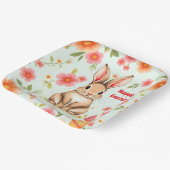 ホリデーラビットイースターコレクシモダンョン ペーパープレート (傾斜あり)