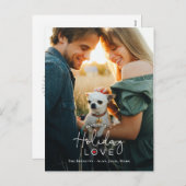 ホリデーラブホリデーカードハガキ シーズンポストカード (正面/裏面)