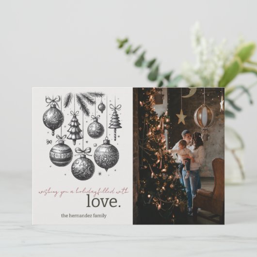 ホリデーラブ シーズンカード (スタンド正面)