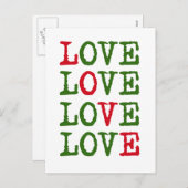 ホリデーラブ シーズンポストカード (正面/裏面)