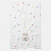 ホリデーラブ&ブメリーライトパーティー キッチンタオル (縦)