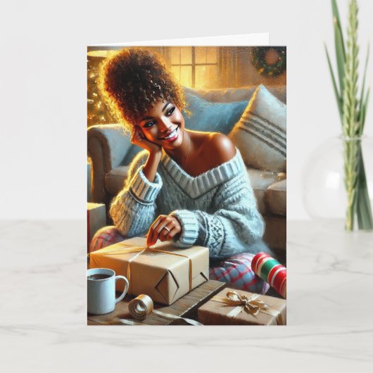 ホリデーラプピンクイーン シーズンカード (正面)