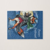 ホリデーランタンキツネパズル ジグソーパズル (横)