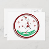 ホリデーランナーガイはがき シーズンポストカード (正面/裏面)