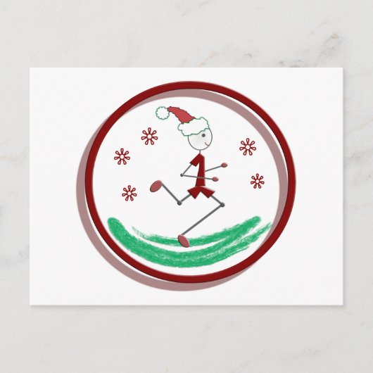 ホリデーランナーガイはがき シーズンポストカード (正面)