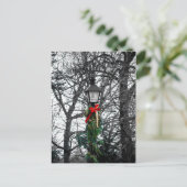 ホリデーランプポスト ポストカード (スタンド正面)