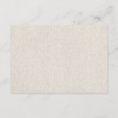 ホリデーリースポインセチアクリスマス詳細インサート エンクロージャーカード (裏面)