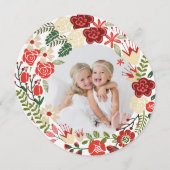 ホリデーリース |ホリデーカード シーズンカード (正面/裏面)