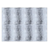 ホリデールクスクリスタルスノーフレーク テーブルクロス (正面(横))