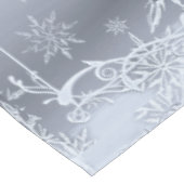 ホリデールクスクリスタルスノーフレーク テーブルクロス (アングル)