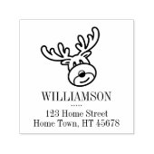 ホリデールドルフスクエア差出人住所 セルフインキングスタンプ (デザイン)