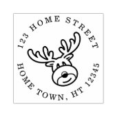 ホリデールドルフ循環差出人住所 ラバースタンプ (インプリント)