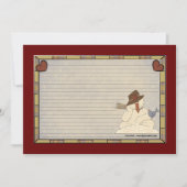 ホリデーレシピカード 招待状 (正面)