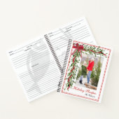 ホリデーレシピクックブックミスタントーファミリーフォト ノートブック (内部)