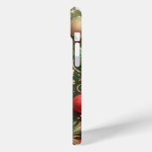 ホリデーレッドグリーン金ゴールドシルバーオーナメント Case-Mate iPhoneケース (裏面 / 左)