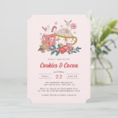 ホリデーレトロクリスマス招待状 招待状 (スタンド正面)